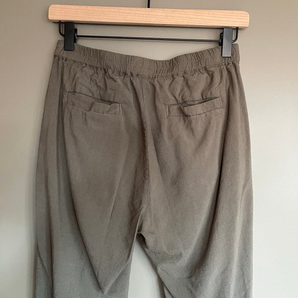Marine Layer Allison Pant Dusty Olive Sm Tencel Lightweight‎ Casual Comfortable - Picture 9 of 16